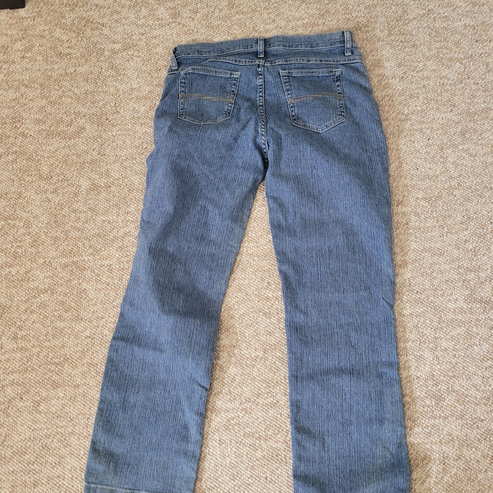 Lee Women's Classic Straight Leg Denim Jeans - Picture 3 of 4